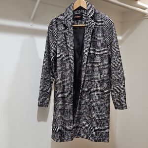 Forever 21 Black and White Checkered Blazer